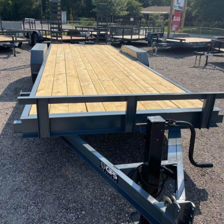 2025 GPS 22’ Heavy Duty 14k Equipment Trailer w/ Spring Loaded Ramps