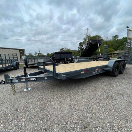 2025 GPS Heavy Duty 20’ Tandem Axle 7K Equipment Trailer w/ Spring Assist Ramps